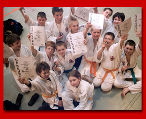 Die U13-K&auml;mpfer des TJK